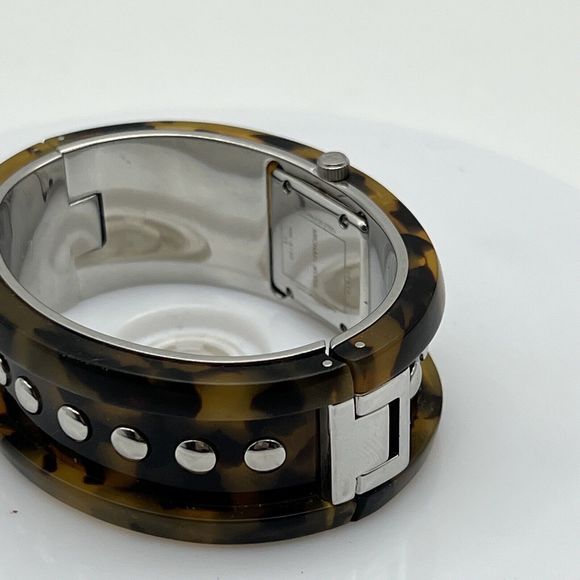 Michael Kors Tortoise Acrylic Brown Dial Ladies Watch MK4130 Quartz Untested - Picture 6 of 12